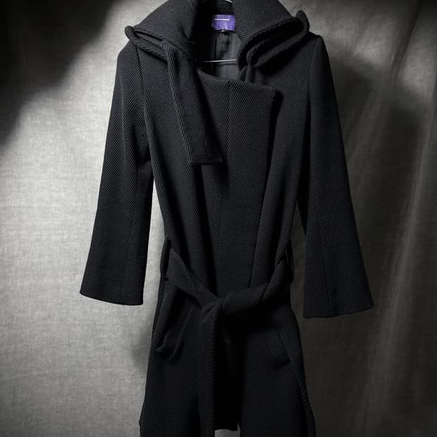 Sharon Wauchob Sculpted Wrap Coat 