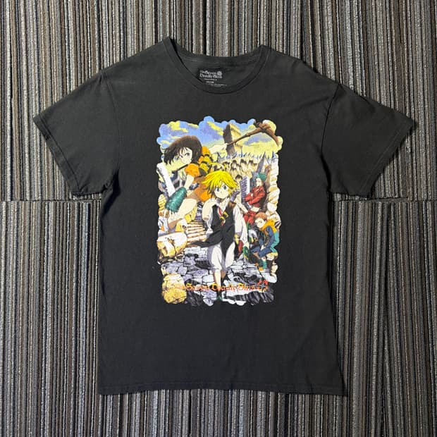 일곱개의 대죄 그래픽 반팔 티셔츠
