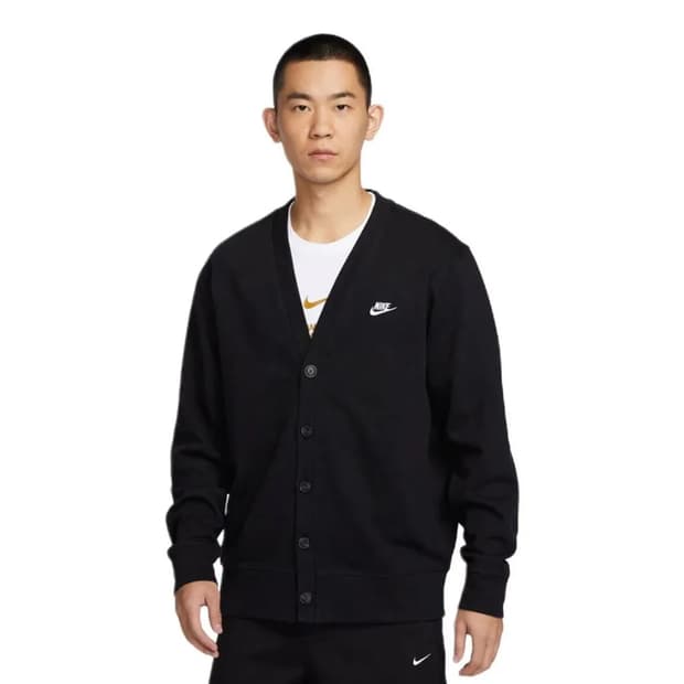 나이키 클럽 니트 페어웨이 가디건 블랙 - M
