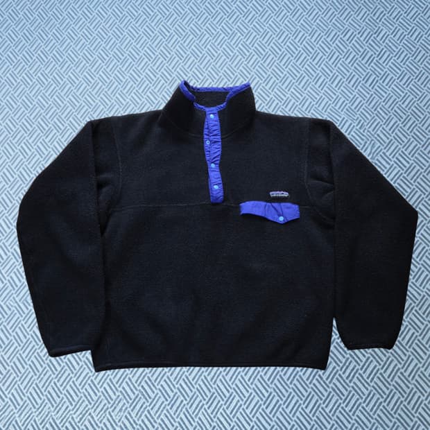 (L)파타고니아 80s Usa vtg블랙 신칠라