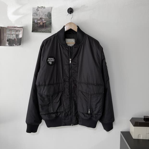 [L] Stussy 스투시 기어 MA-1 항공점퍼