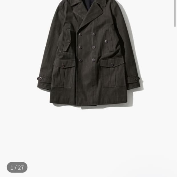 (구매) 오토매틱포더피플 피코트 2,3 사이즈