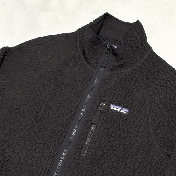 M 파타고니아 블랙 플리스
