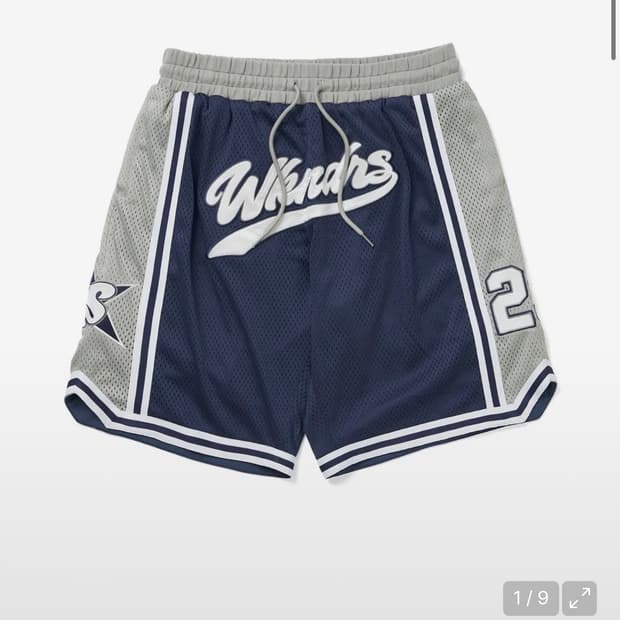 위캔더스 BASKETBALL SHORTS (NAVY)