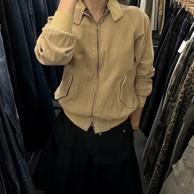 M)J.Press 빈티지 코듀로이 블루종 자켓