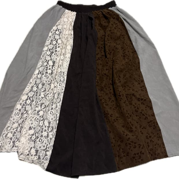 빈티지 모리걸 롱스커트