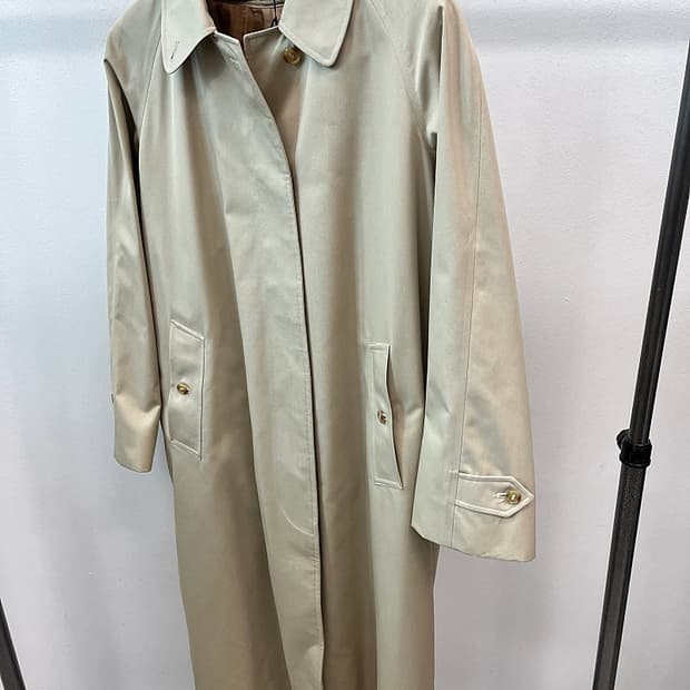 여) 버버리 개버딘 내피코트 