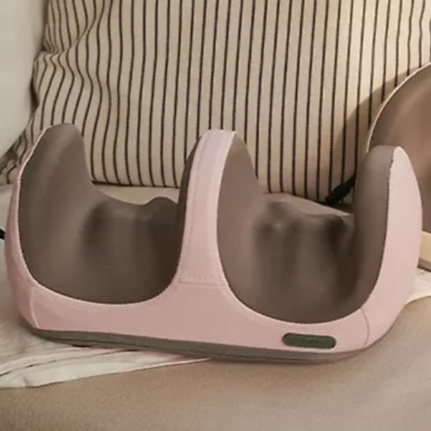 비타그램 미니 리모콘 종아리 발 마사지기 핑크