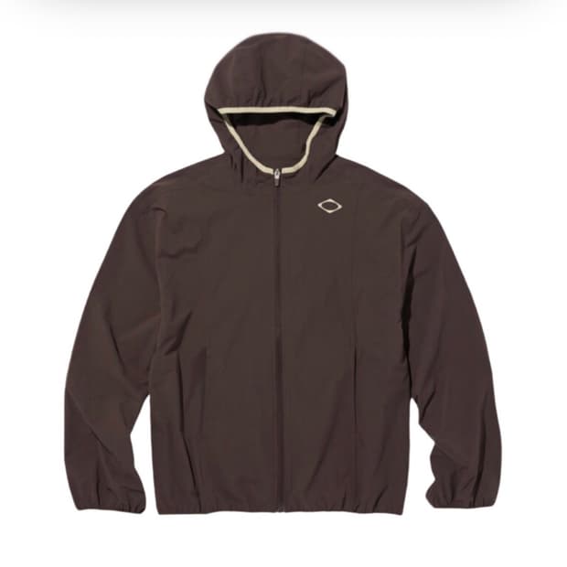 미스치프 롬버스 라이트웨이트 트랙 자켓 브라운 M