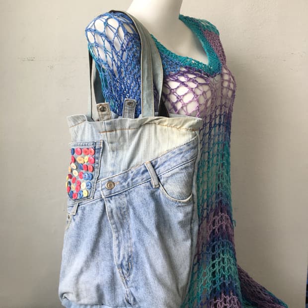  button point reversible bag