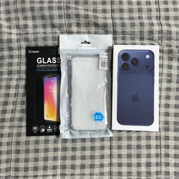 아이폰 17프로 딥 블루 256gb 자급제 미개봉