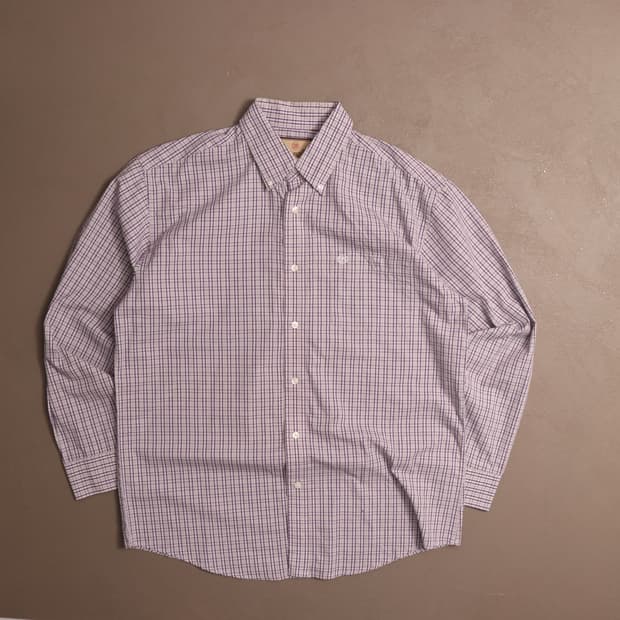 랭글러 헤비코튼 체크셔츠 A1658