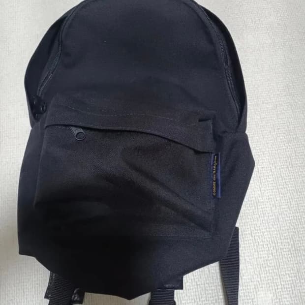 꼼데가르송 백팩 블랙