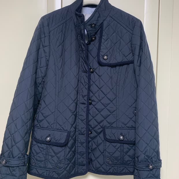 BCBG 누빔자켓 곤색 