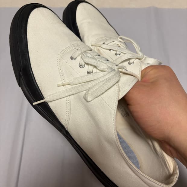 아사히 덱슈즈 흰검 280