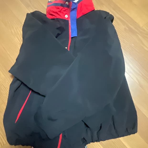 타미힐피거 빈티지 바람막이