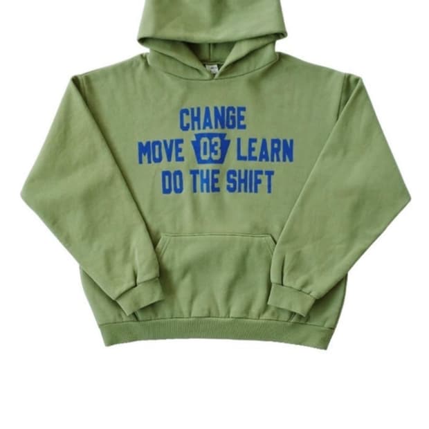 컬렉트피시스 CML 그린 후드티