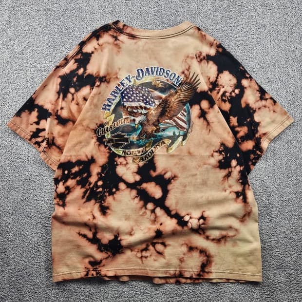 USA 할리데이비슨 반팔 티셔츠 커스텀 ( 3XL ) / 11931