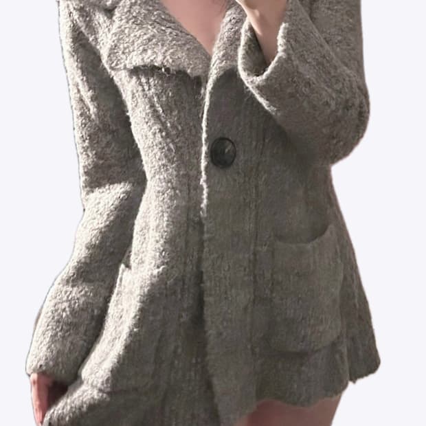 일본 빈티지 Doclasse 모리걸 니트 아우터