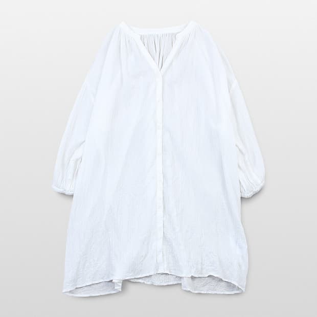 LOWRYS FARM Loose-Fit Pleated Dress 