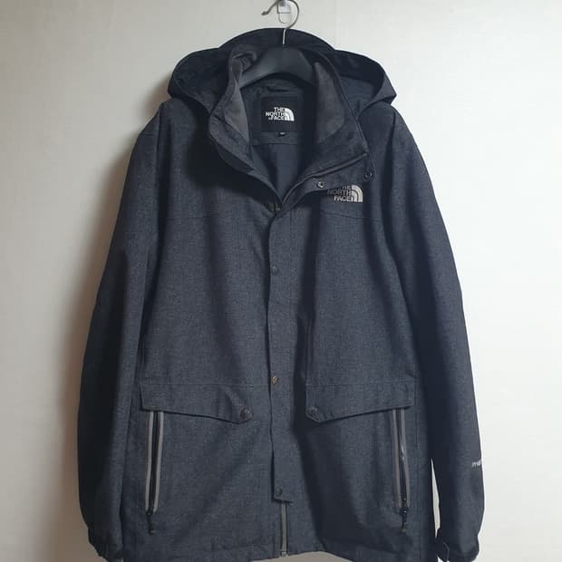 노스페이스 HyVent 멜란지 후드 자켓 105