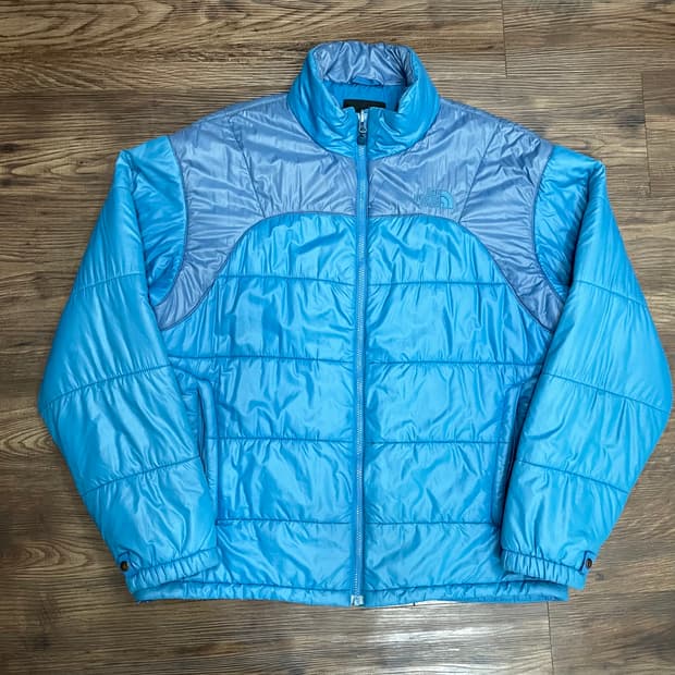 노스페이스 스카이블루 엑셀로프트 패딩 자켓