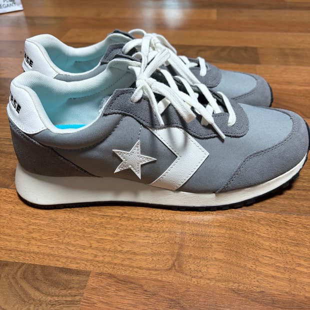컨버스 오메가 트레이너 회색 스웨이드270 새상품