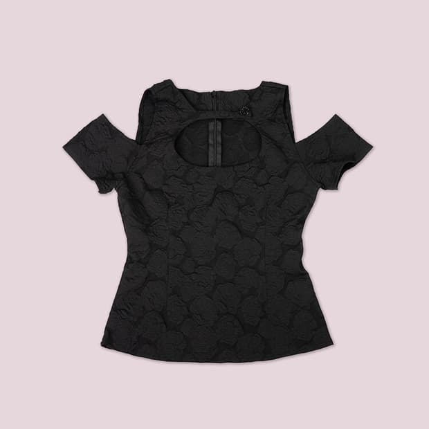 elfelfelf 엘프엘프엘프아카이브스 ROSE HALTER BLOUSE