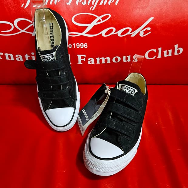 (새상품)컨버스(Converse) 척 벨크로 스니커즈 250size