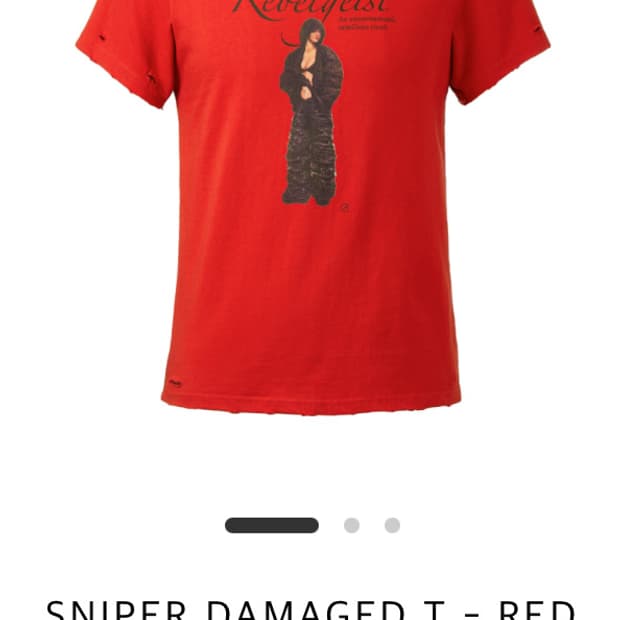 어나더유스 sniper damaged T - red