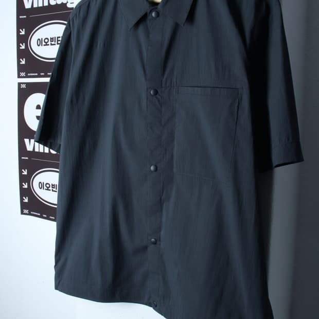 (L-XL) 마인드브릿지 반팔 카라 티셔츠 셔츠 남방 그린-H35377