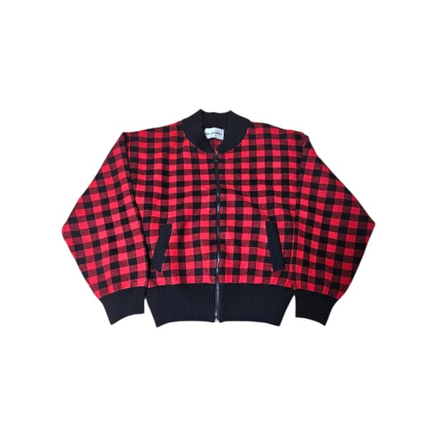 칼라거펠트 체크 집업 66