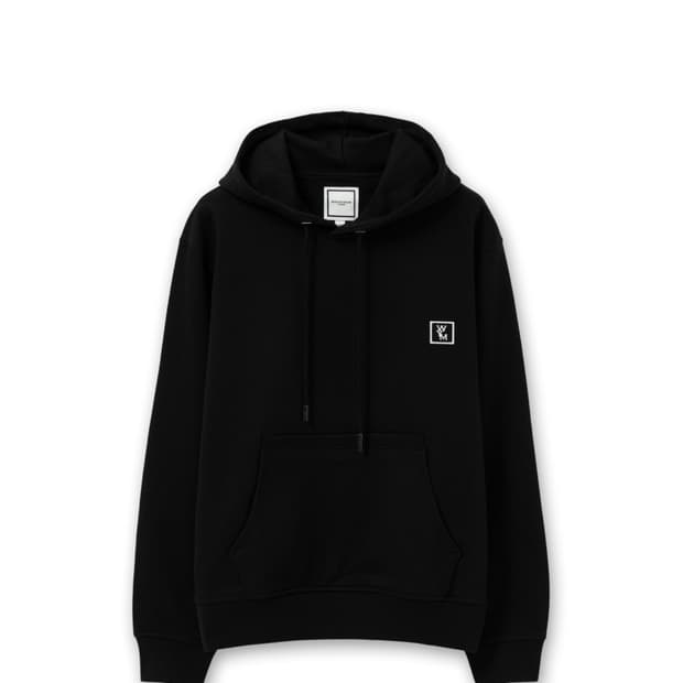 Wooyoungmi 우영미 백로고 후드티셔츠 