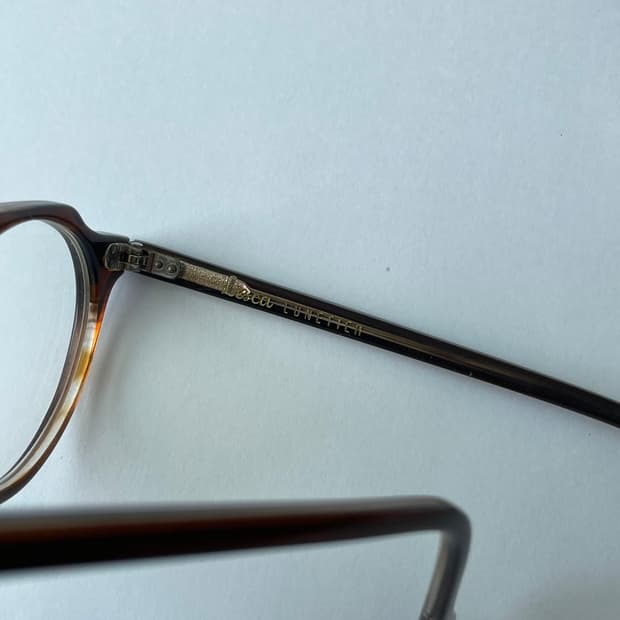 Lesca Heri(레스카 헤리)  43-24 브라운 안경 판매합니다.