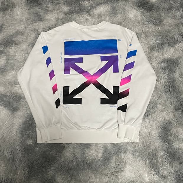 오프화이트 맨투맨 xl