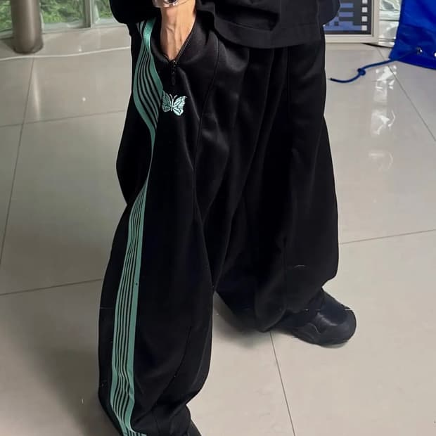 니들스 hd팬츠 별주 상품 블랙