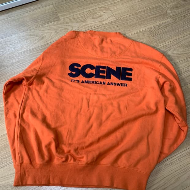 L) SCENE 씬 와펜자수 맨투맨