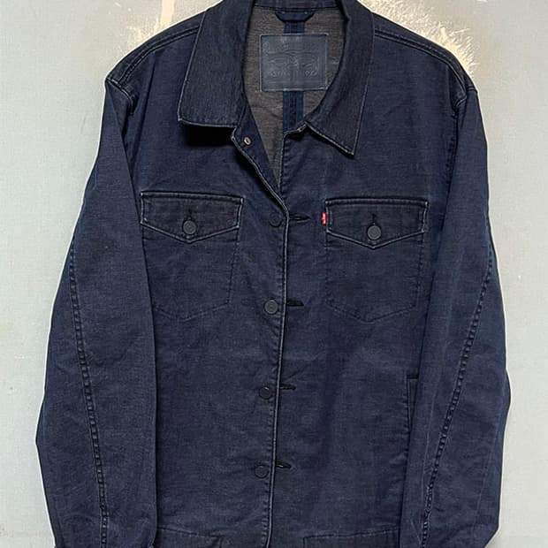 리바이스 72623 남자 데님자켓 춘추 트러커 캐주얼 스판 L 100