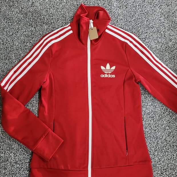 아디다스 트랙탑 (레드)