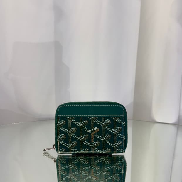 고야드 마티뇽 PM 지퍼지갑 그린 