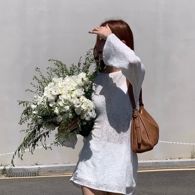 <1회 착용🖤> 누아누 니트 원피스 / Cara Mini Dress