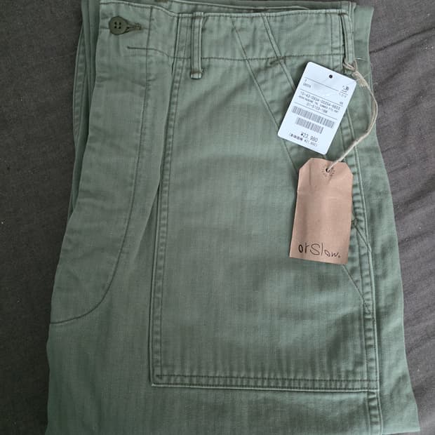 오어슬로우 퍼티그 레귤러 핏