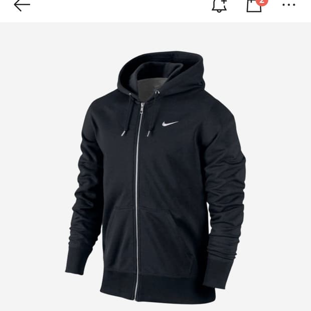 나이키 블랙 후드집업