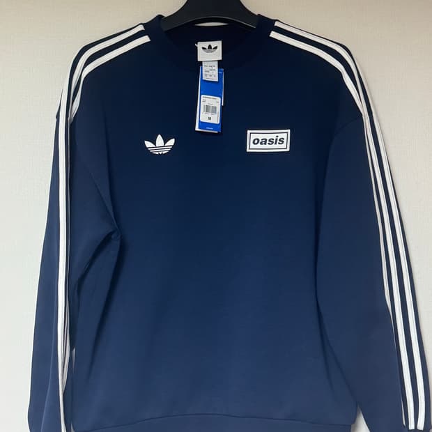 아이다스 오아시스 맨투맨 네이비 M