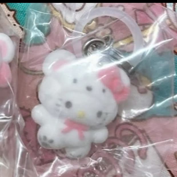 산리오 스노우 후와후와 메지루시 헬로키티