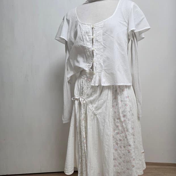 화이트 모리 빈티지 세트