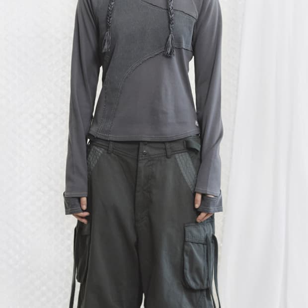 스마트어반유즈풀 워시드 포켓 타카고 애쉬카키 1