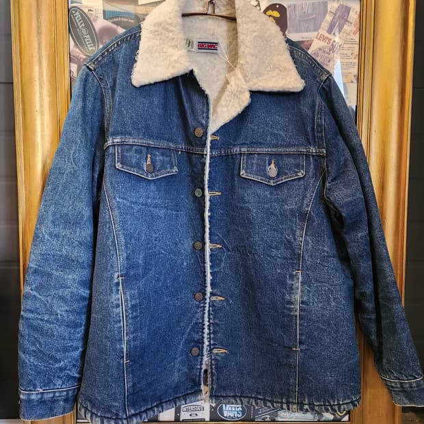 80's BIG MAC 쉐르파 데님자켓