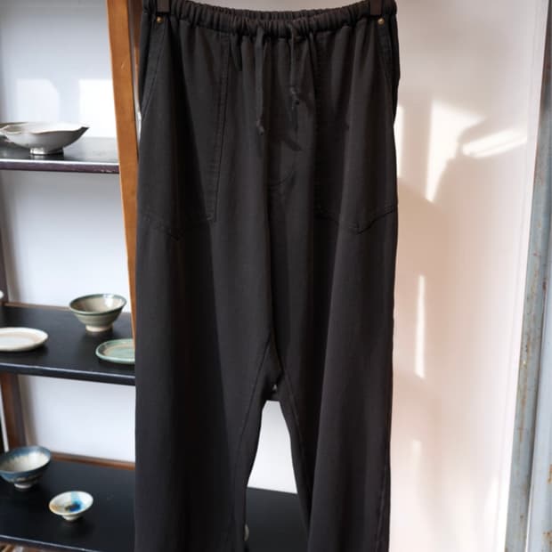 본로우 페이드 코튼 저지 팬츠 2사이즈 새상품