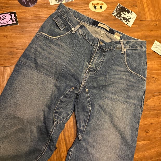 Armani denim work pants 데님 워크 팬츠